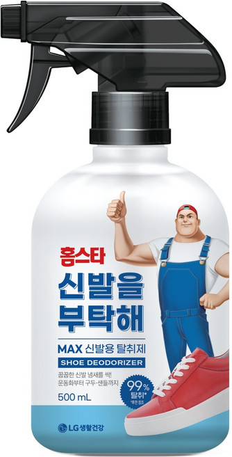 홈스타 신발을 부탁해 탈취제 본품, 500ml, 1개