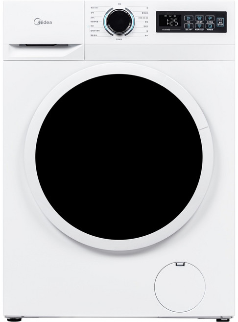 마이디어 스팀케어 드럼 세탁기 10kg, 화이트, MF110W100B/WW-KR