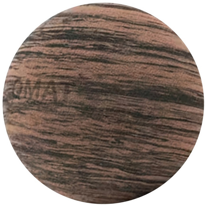 QMAT 台灣製 筋膜球 7cm, 胡桃木紋, 1個
