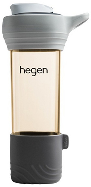 hegen 台灣公司貨 Lifestyle PPSU 隨行輕量水瓶, 巴黎灰, 1個, 450ml