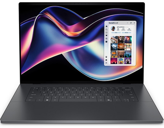 델 2026 XPS 16 코어UltraX7 울트라 프로세서 시리즈3, Graphite, DDA16260L-WP02KR, 1TB, 32GB, WIN11 Pro