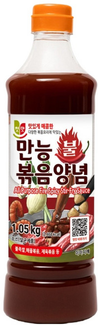 첫맛 만능 불볶음 양념, 1.05kg, 1개