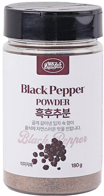 첫맛 흑후추분말, 180g, 1개