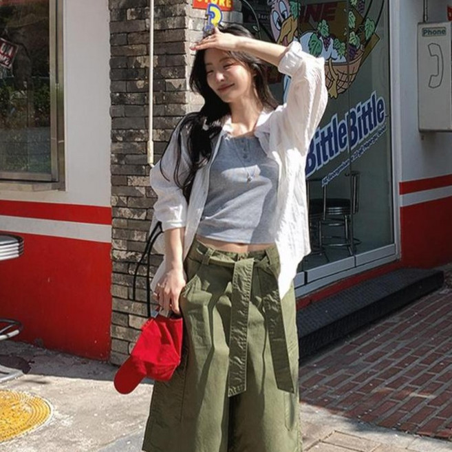 니썸 여성용 쿨 웨이브 루즈핏 셔츠