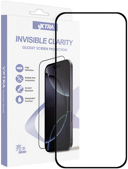 vXTRA 飛創 智慧型手機 鋼化玻璃 螢幕保護貼 Nothing Phone 4a Pro 9H 0.33mm 全膠貼合 滿版 亮面 黑框