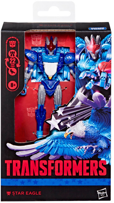 TRANSFORMERS 變形金剛 世代系列 豪華戰將 STAR EAGLE G36185L00, 1套