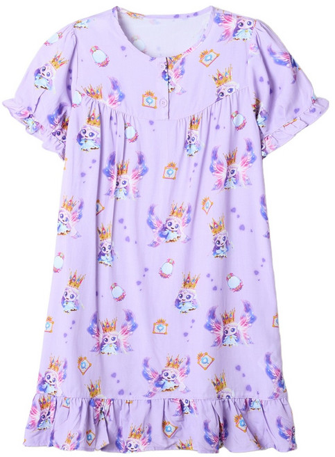 SPAO Kids 兒童用 奇妙萌可6 短袖連身睡裙