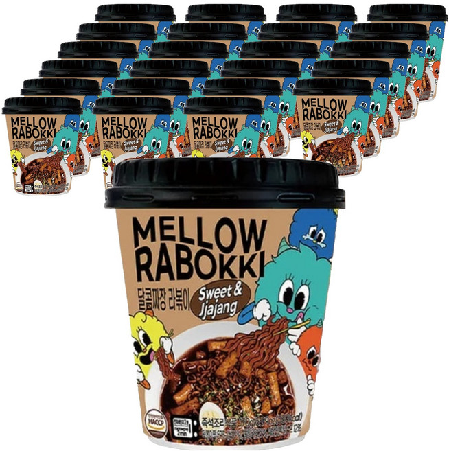Mellowbean 香甜炸醬 便利即食碗炒年糕
