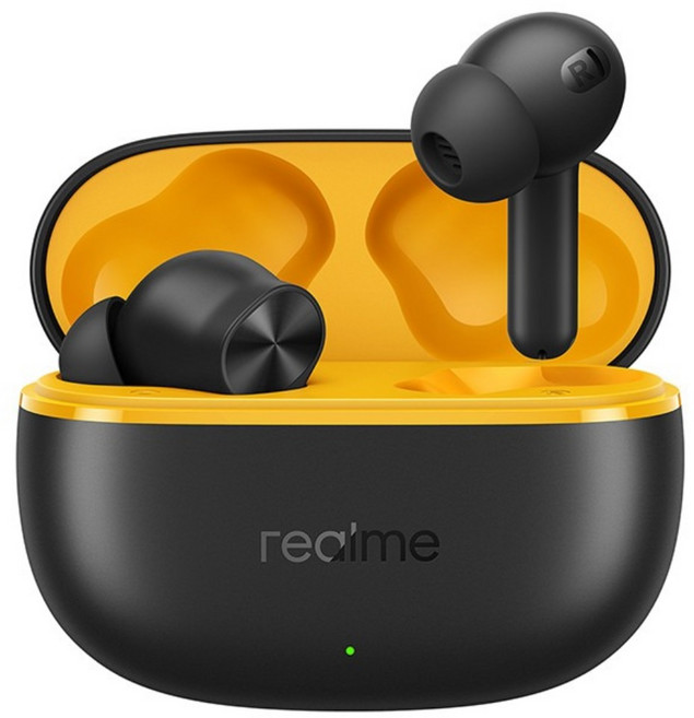 Realme Electronics Buds T200 Lite Bluetooth 5.4 入耳式 無線耳機 AI 通話降噪 IPX4 雙裝置連線 48H Playtime 量子黑 RMA2415-A