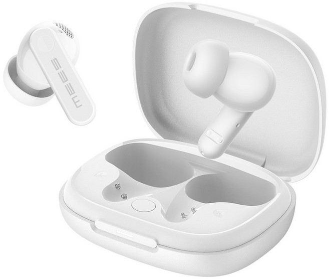 MEES 邁斯 Wireless 主動降噪 入耳式 無線耳機 AI即時翻譯 IPX5 32H Playtime 珠光白 M4 Pro+