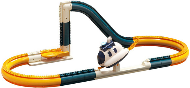Playful Toys 頑玩具 飛船闖關軌道, 混和顏色, 1套