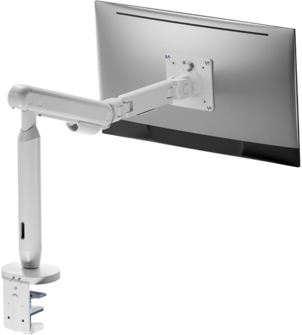 엔산마운트 메커니컬 스프링 모니터암 120 x 583 x 656 mm OL-16, Matte White, 1개