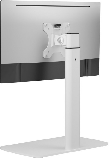 엔산마운트 높이조절 모니터 스탠드 거치대 340 x 200 x 412~612 mm MA-10T, 화이트, 1개