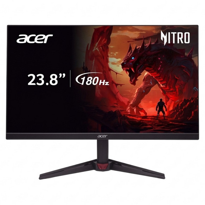 acer 宏碁 Nitro 23.8" 電競 顯示器 IPS FHD 180Hz 黑色 VG240Y W5