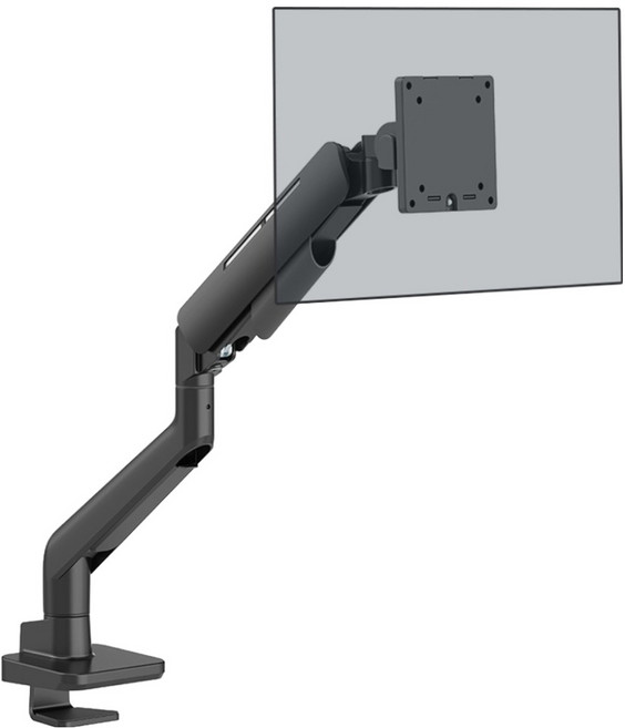 엔산마운트 고중량 RGB 오디세이G9 게이밍 모니터암 싱글 NH-15B, 블랙 싱글, 1개