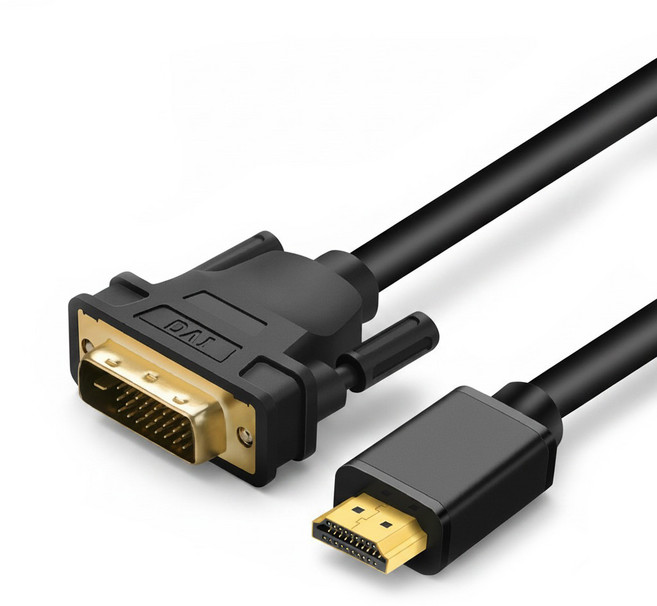 DTAudio 聆翔 DVI轉HDMI轉接線 1.5m, 1個, KV-B08