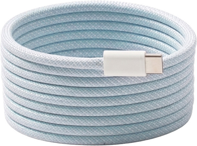 PhotoFast 銀箭資訊 Mag Cable 240W 編織磁吸快充線 Type-C-Type-C, 藍色, 1個, 1m