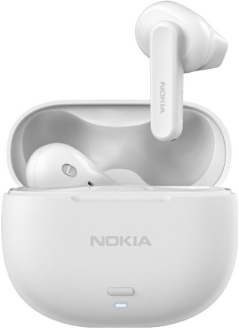 노키아 Go Earbuds2+ 블루투스5.2 이어폰 (TWS-122), 화이트, 화이트{TWS-122-WT}