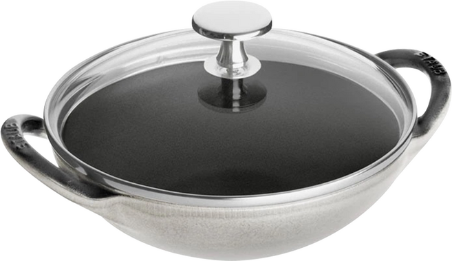 staub 迷你煲琺瑯鑄鐵鍋 小炒鍋 16cm 法國製 附蓋 1個