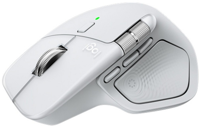 logitech 羅技 MX Master 4 右手專用 Wireless 滑鼠 珍珠白 910-007568