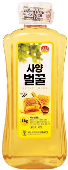 Kohyang 飼養蜂蜜, 1個, 1kg