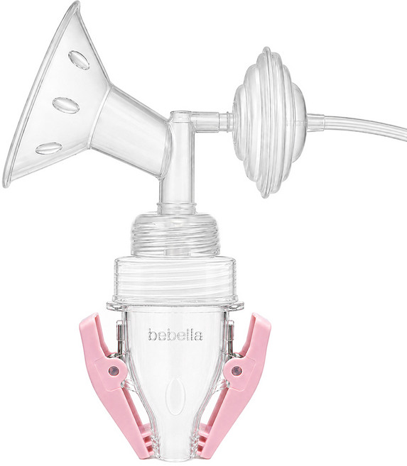 Bebella 一般寬口兩用漏斗 30mm + 排乳夾, 混合色, 1套