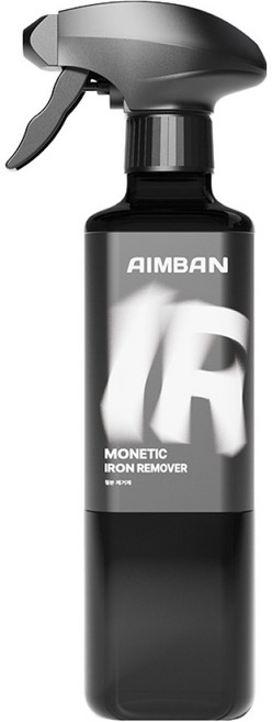 AIMBAN MAGNETIC NO 01 高性能汽車低刺激中性輪胎鋼圈鐵粉去除劑, 1個, 500ml