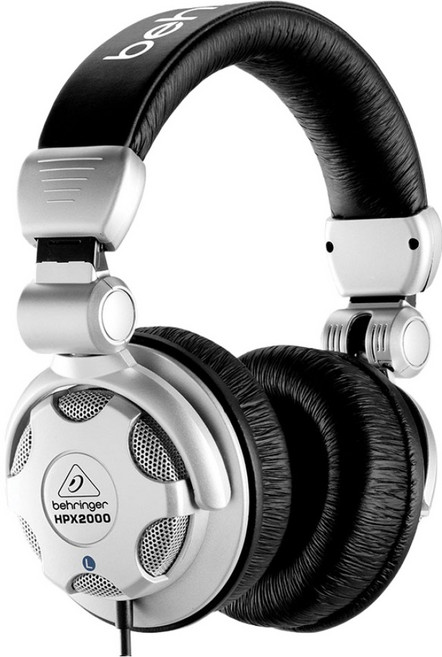 behringer 高音質 重低音強化 旋轉 可折疊 DJ 音樂鑑賞用 監聽耳機