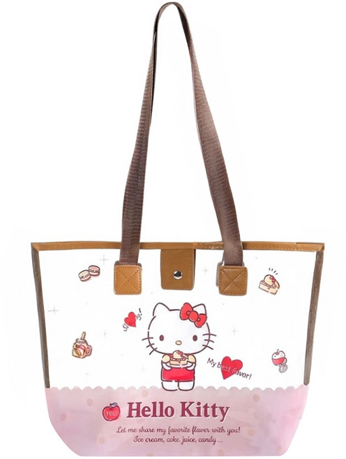 Sanrio 三麗鷗 防水透明托特包游泳包