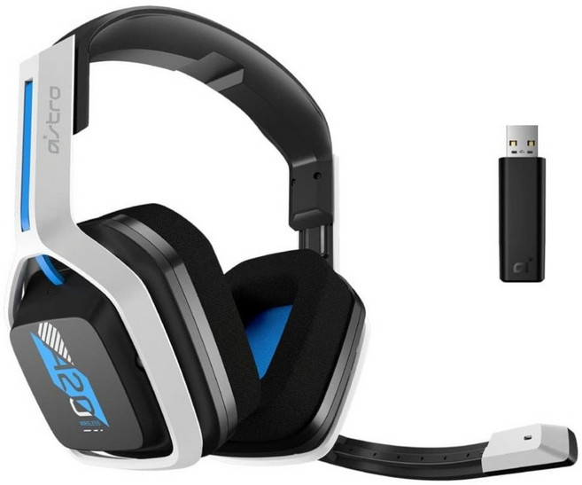 Logitech 羅技 無線電競耳機, 藍色, ASTRO A20