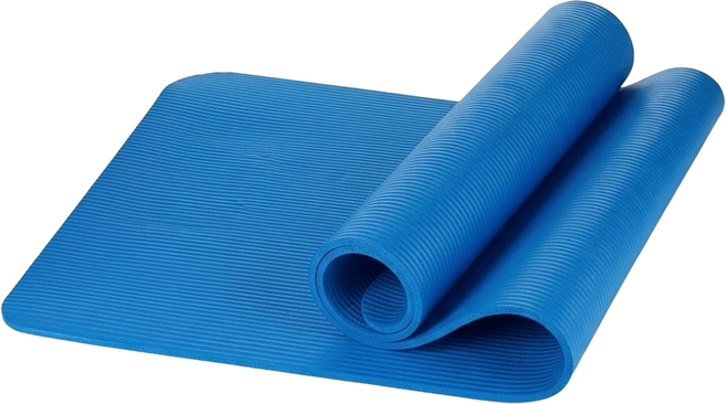 SPORT PLUS 瑜珈墊90, 藍色, 1個
