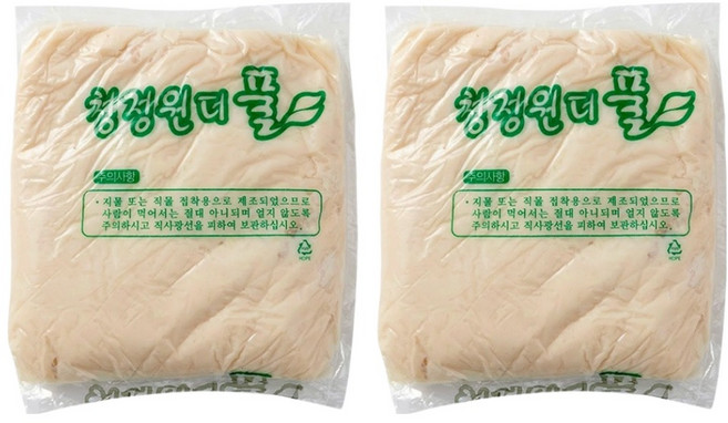 모네스페스 밀가루 도배풀 벽지접착제 2p, 아이보리