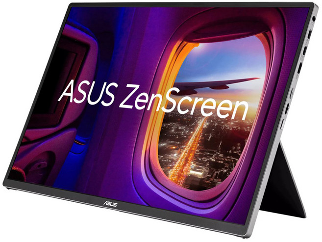 ASUS 華碩 WUXGA ZenScreen OLED 可攜式螢幕 16:10 Mini-HDMI Type-C, 16吋, MQ16FC