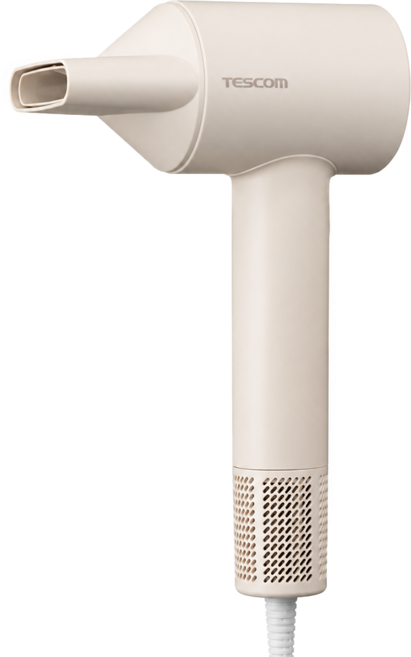 TESCOm 1200W 輕量型負離子 吹風機 奶茶色 TD760TWCM
