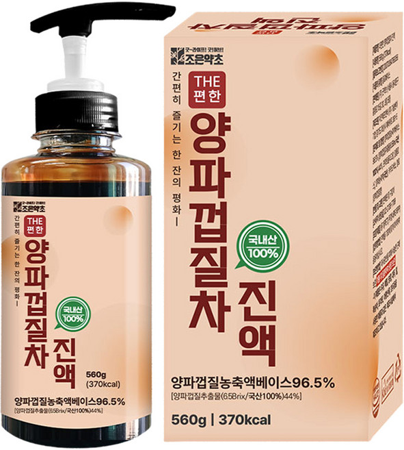 조은약초 더편한 양파껍질차 진액, 560g, 1개