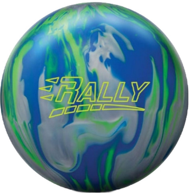 COLUMBIA300 Rally 保齡球, Royal Blue + Lime + Silver, 1個