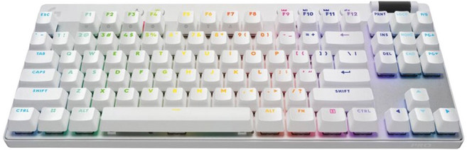 logitech G 羅技G PRO X TKL RAPID 電競 Wired 鍵盤 白色
