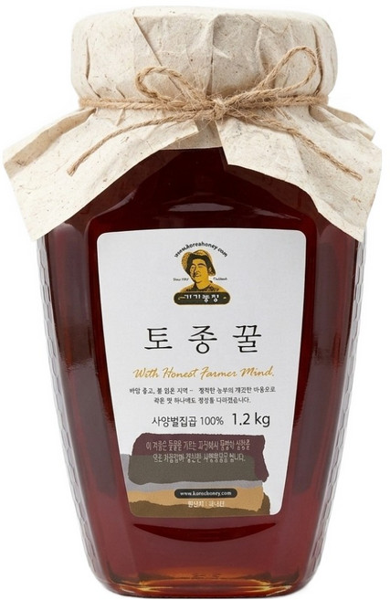 Gagafarm 韓國產土種蜂蜜, 1.2kg, 1個