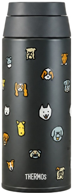 THERMOS 膳魔師 ZERO PER ZERO 提環隨行杯 JOO-500KC, 膳魔師 JOO-500KC-DGY 深灰色, 1個, 500ml