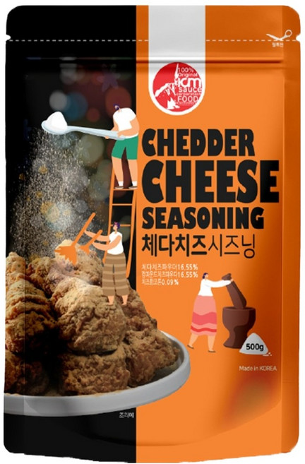 아이엠소스 체다치즈 시즈닝, 500g, 1개