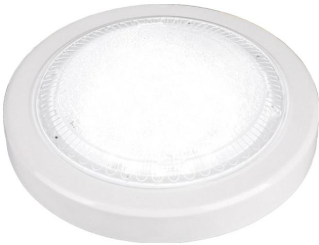 EL照明 壓克力圓形防潮型吸頂燈 LED20W, 白色 + 白光, 1個