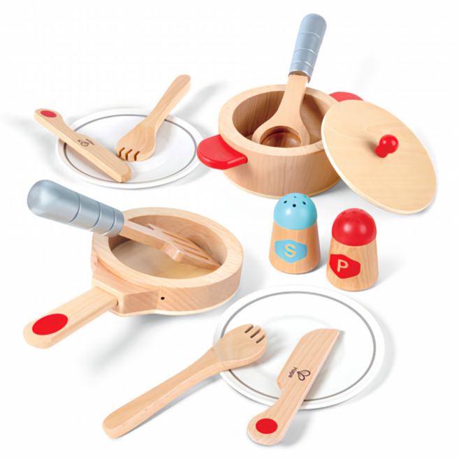 Hape 北歐風美食家廚具, 混和顏色, 1套