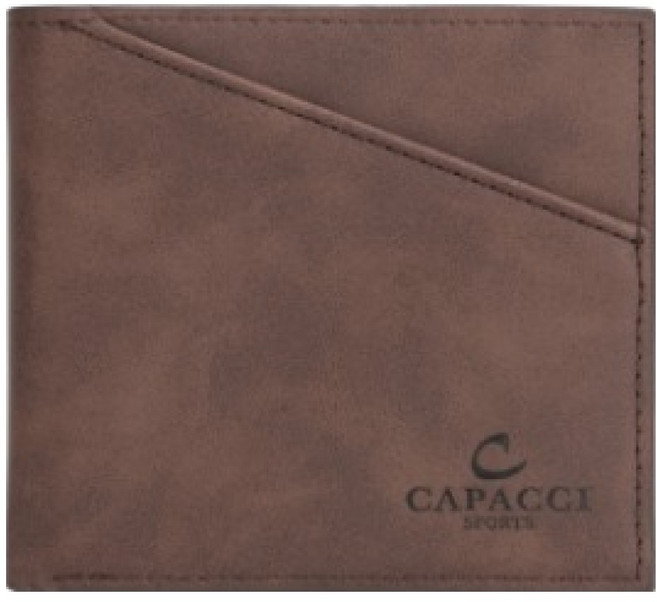 CAPACCI SPORTS 男士油蠟皮革短夾B CA-3901