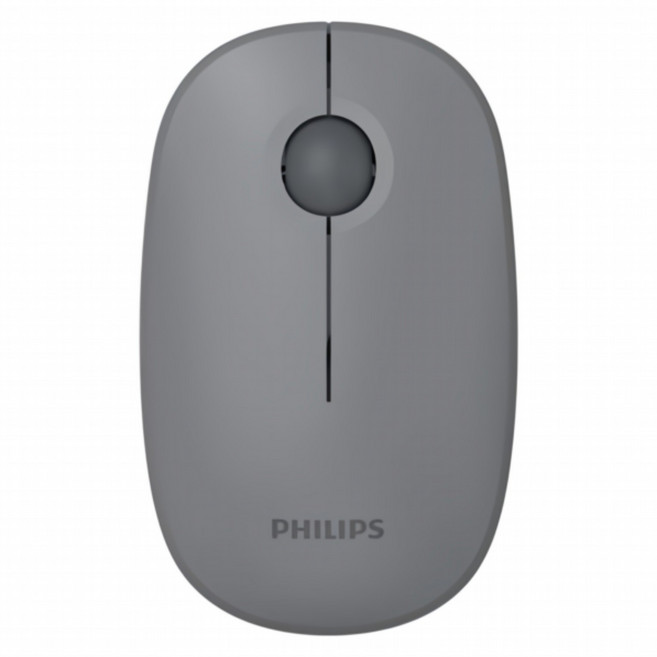 PHILIPS 飛利浦 Wireless 滑鼠 灰色 SPK7378
