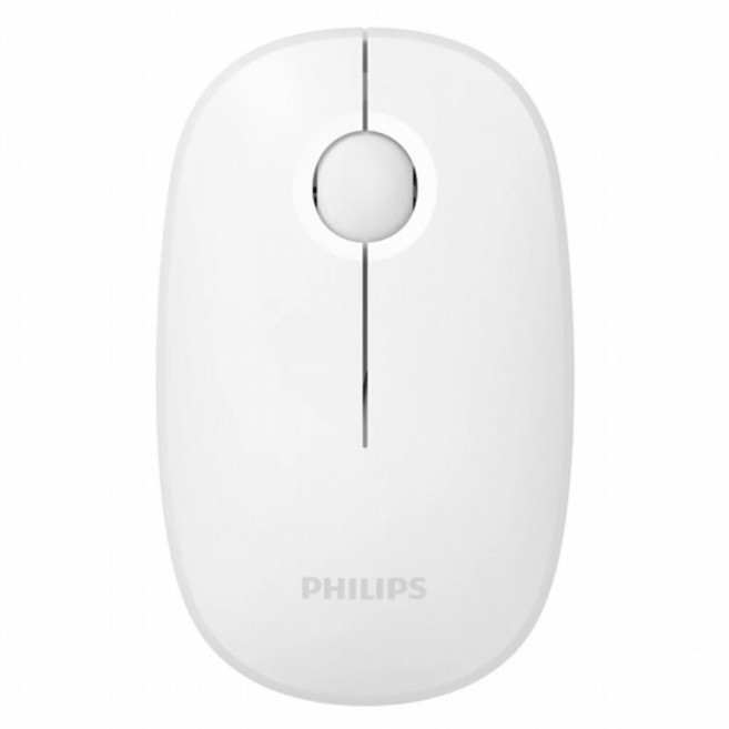 PHILIPS 飛利浦 Wireless 滑鼠 白色 SPK7378