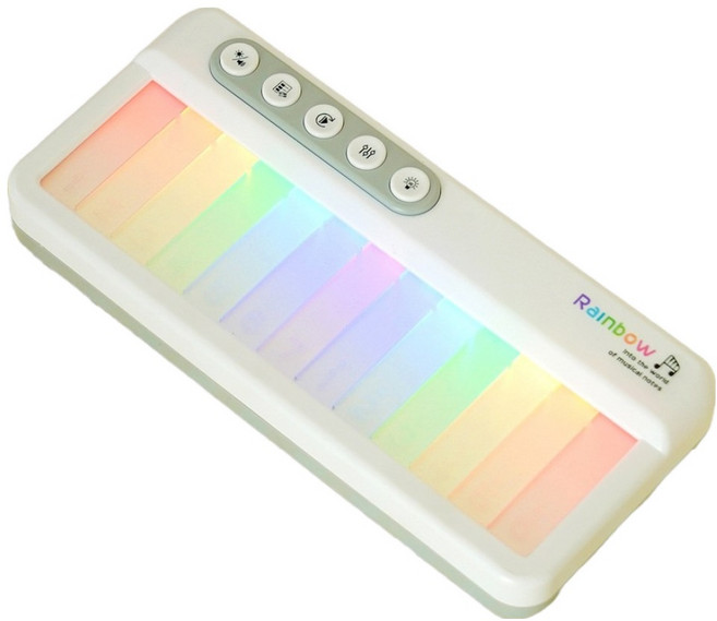Toyto 初學者自動便攜式LED迷你鋼琴, 1個
