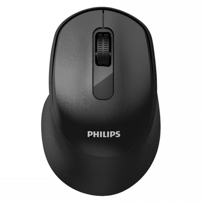 PHILIPS 飛利浦 無線滑鼠 黑色 SPK7448