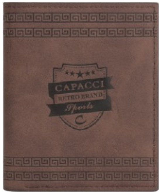 CAPACCI SPORTS 男士油蠟皮革中夾