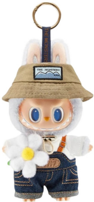 POP MART 泡泡瑪特 春日綻放 Labubu 系列公仔, 1個, 混合色, 170mm