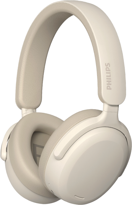 PHILIPS 飛利浦 無線藍牙耳罩式耳機, 雪霧白, TAH2300